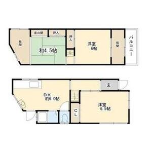 3LDK 間取り図