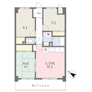 3LDK 間取り図