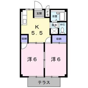 2K 間取り図