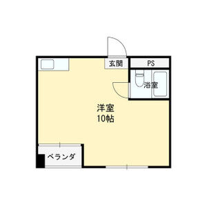 ワンルーム 間取り図
