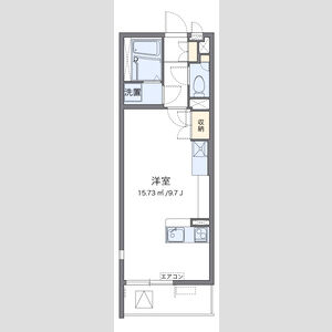 ワンルーム 間取り図
