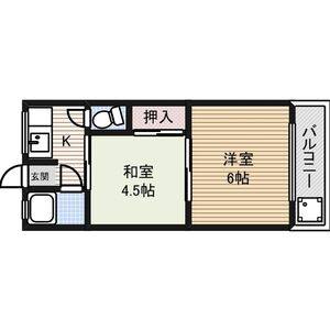 2K 間取り図