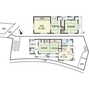 5LDK 間取り図