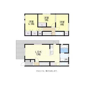3LDK 間取り図