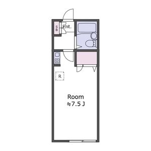 ワンルーム 間取り図