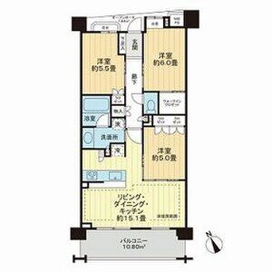 3LDK 間取り図
