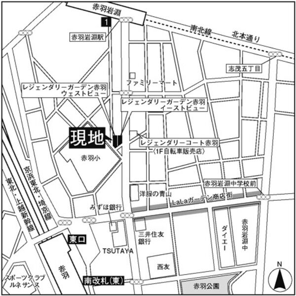 レジェンダリーガーデン赤羽 ウェストビュー 建物画像