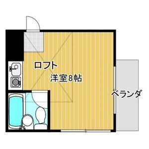 ワンルーム 間取り図