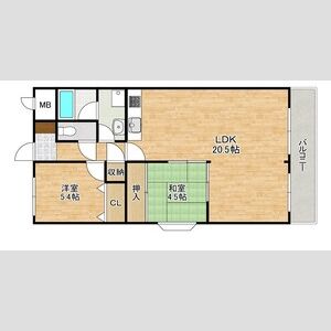 3LDK 間取り図