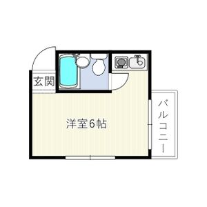 ワンルーム 間取り図