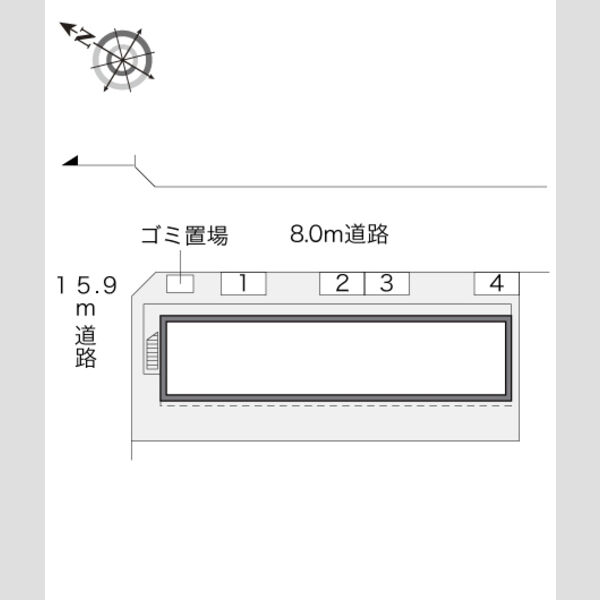 レオパレス神明台 室内写真1