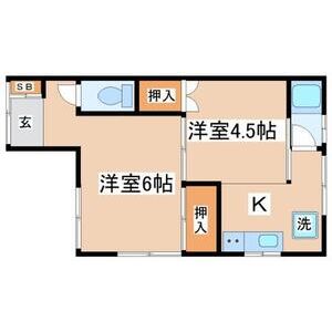 2K 間取り図