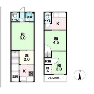 3K 間取り図