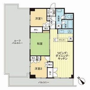 3LDK 間取り図