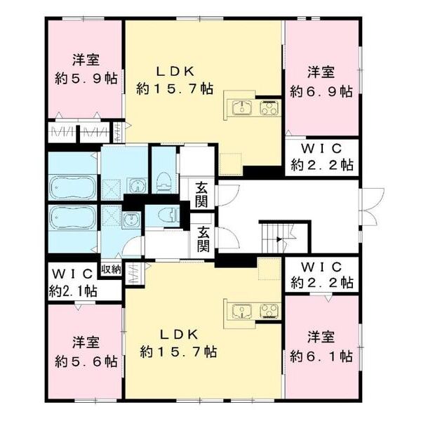cozy court 千里山田II番館 室内写真1