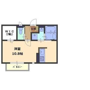 ワンルーム 間取り図