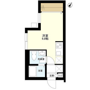 ワンルーム 間取り図