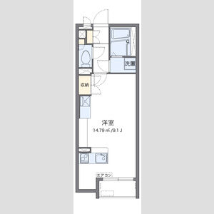 ワンルーム 間取り図