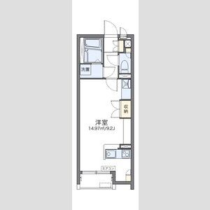 ワンルーム 間取り図