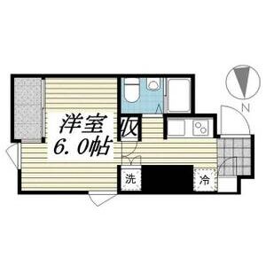 ワンルーム 間取り図