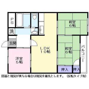 3LDK 間取り図