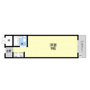 ワンルーム 間取り図