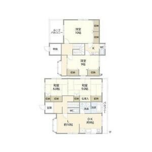 4LDK 間取り図