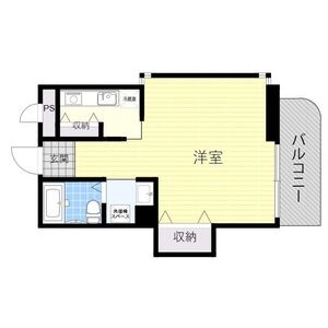 ワンルーム 間取り図