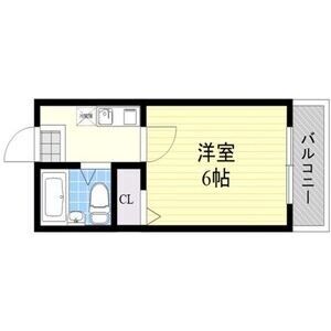 ワンルーム 間取り図