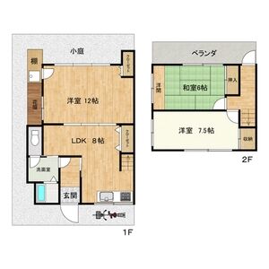 3LDK 間取り図