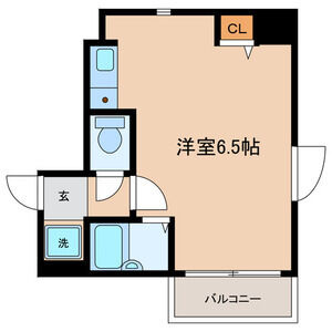 ワンルーム 間取り図