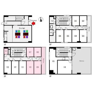 ワンルーム 間取り図
