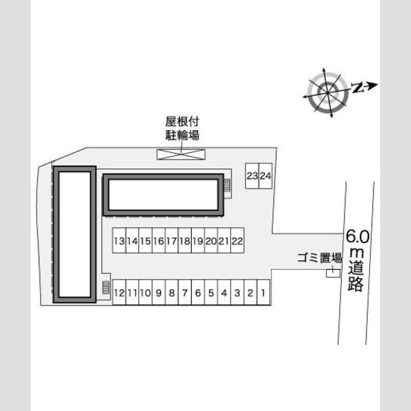 レオパレス大田野 室内写真1