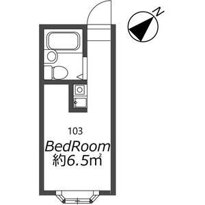 ワンルーム 間取り図