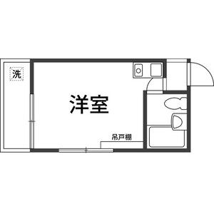 ワンルーム 間取り図
