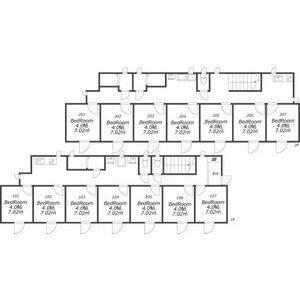ワンルーム 間取り図