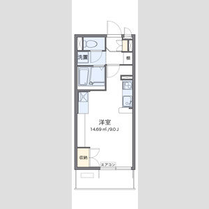 ワンルーム 間取り図