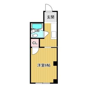 ワンルーム 間取り図