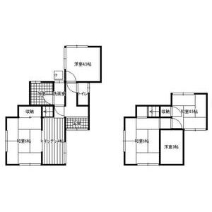 5K 間取り図