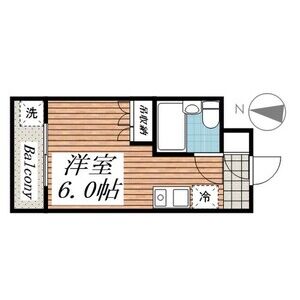 ワンルーム 間取り図