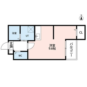 ワンルーム 間取り図