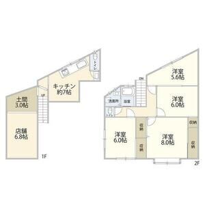 4DK 間取り図