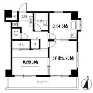 2K 間取り図