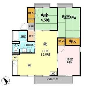 3LDK 間取り図