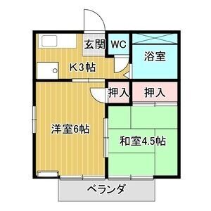 2K 間取り図