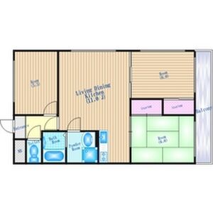 3LDK 間取り図