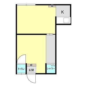 2K 間取り図