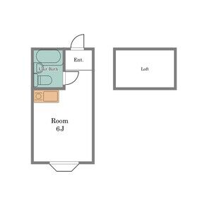 ワンルーム 間取り図