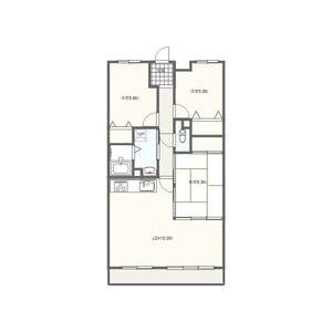 3LDK 間取り図