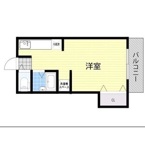 ワンルーム 間取り図